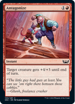 Antagonize : 100/281 STREETS OF NEW CAPENNA - Magic the Gathering Single Card