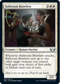 Ballroom Brawlers : 003/281 STREETS OF NEW CAPENNA - Magic the Gathering Single Card