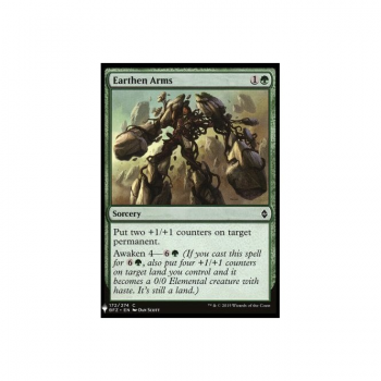 Earthen Arms : MYSTERY BOOSTER 1258 - Magic the Gathering Single Card