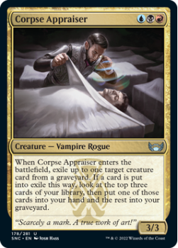 Corpse Appraiser : 178/281 STREETS OF NEW CAPENNA - Magic the Gathering Single Card