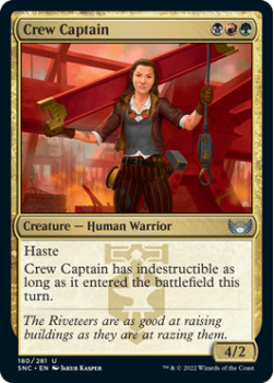 Crew Captain : 180/281 STREETS OF NEW CAPENNA - Magic the Gathering Single Card