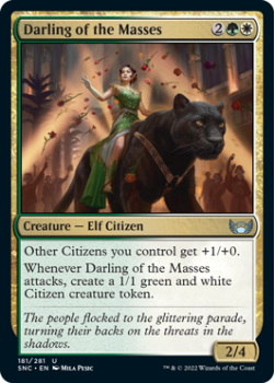 Darling of the Masses : 181/281 STREETS OF NEW CAPENNA - Magic the Gathering Single Card