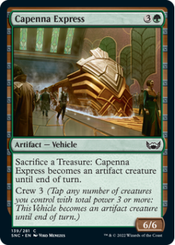 Capenna Express : 139/281 STREETS OF NEW CAPENNA - Magic the Gathering Single Card