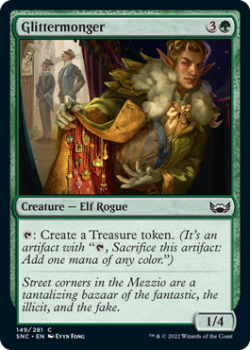 Glittermonger : 149/281 STREETS OF NEW CAPENNA - Magic the Gathering Single Card
