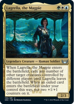 Lagrella, the Magpie : 196/281 STREETS OF NEW CAPENNA - Magic the Gathering Single Card