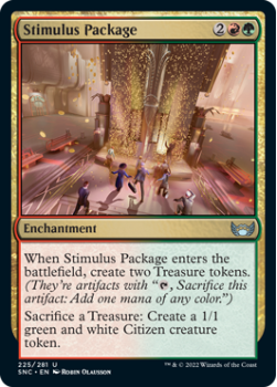 Stimulus Package : 225/281 STREETS OF NEW CAPENNA - Magic the Gathering Single Card