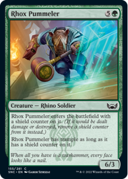 Rhox Pummeler : 155/281 STREETS OF NEW CAPENNA - Magic the Gathering Single Card