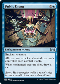 Public Enemy : 055/281 STREETS OF NEW CAPENNA - Magic the Gathering Single Card