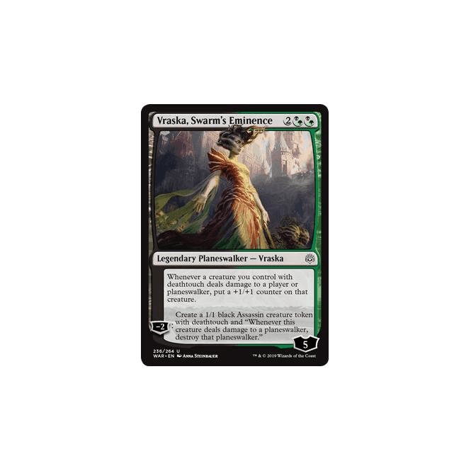 Vraska, Swarm's Eminence : WAR OF THE SPARK 236/264 - Magic the Gathering  Single Card