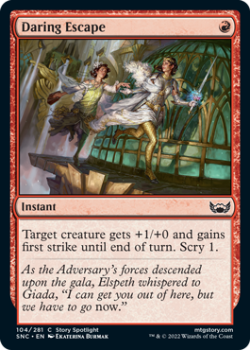 Daring Escape : 104/281 STREETS OF NEW CAPENNA - Magic the Gathering Single Card