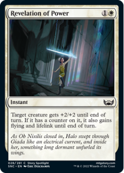 Revelation of Power : 028/281 STREETS OF NEW CAPENNA - Magic the Gathering Single Card
