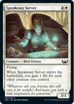Speakeasy Server : 032/281 STREETS OF NEW CAPENNA - Magic the Gathering Single Card