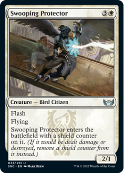 Swooping Protector : 033/281 STREETS OF NEW CAPENNA - Magic the Gathering Single Card