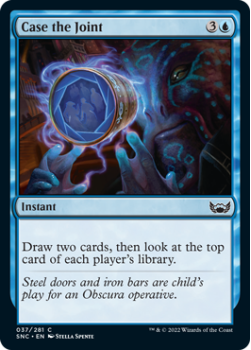 Case the Joint : 037/281 STREETS OF NEW CAPENNA - Magic the Gathering Single Card