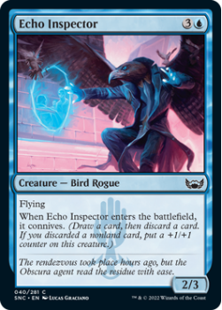 Echo Inspector : 040/281 STREETS OF NEW CAPENNA - Magic the Gathering Single Card