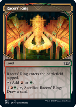 Racers' Ring (SHOWCASE) : 352 STREETS OF NEW CAPENNA - Magic the Gathering Single Card