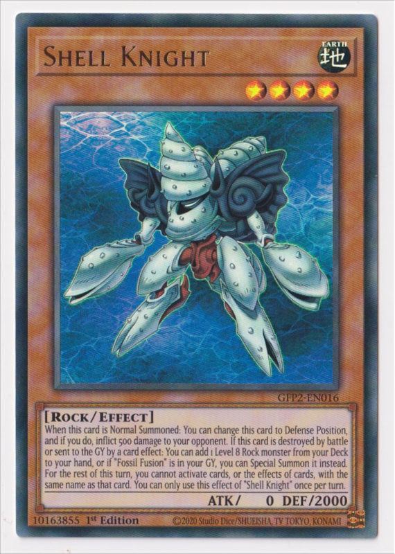 Shell Knight (Ultra Rare) : GFP2-EN016 - Yu-Gi-Oh! Single Card