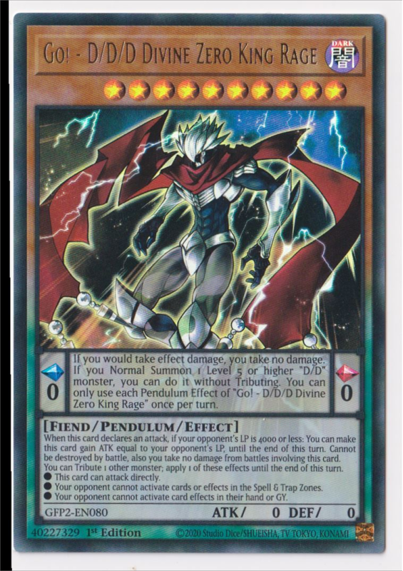Lord Of D YA07-JP001 Yu-Gi-Oh! Japanese Card Divine Go-D/D/D Zero King Zero God R Ultra Rare Yu Gi Oh Lord Of D YA07-JP001 Yu-Gi-Oh! Japanese Card Divine Go-D/D/D Zero King Zero God R Ultra Rare Yu Gi Oh