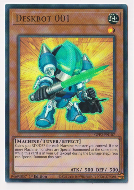 Deskbot 001 (Ultra Rare) : GFP2-EN107 - Yu-Gi-Oh! Single Card