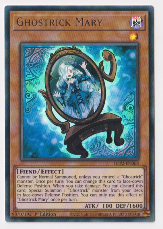 Ghostrick Mary (Ultra Rare) : GFP2-EN068 - Yu-Gi-Oh! Single Card