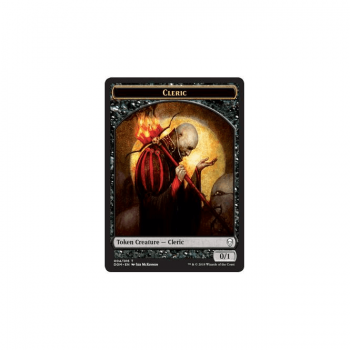 Cleric (TOKEN) : DOMINARIA 004 / 016 - Magic the Gathering Single Card