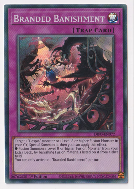 Branded Banishment (Super Rare) : DIFO-EN072 - Yu-Gi-Oh! Single Card