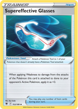 Supereffective Glasses : SWORD AND SHIELD ASTRAL RADIANCE 152/189 - Pokemon Single Card