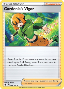 Gardenia's Vigor : SWORD AND SHIELD ASTRAL RADIANCE 143/189 - Pokemon Single Card