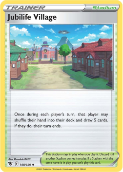 Jubilife Village : SWORD AND SHIELD ASTRAL RADIANCE 148/189 - Pokemon Single Card