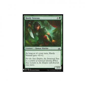 Hardy Veteran : MYSTERY BOOSTER 1307 - Magic the Gathering Single Card