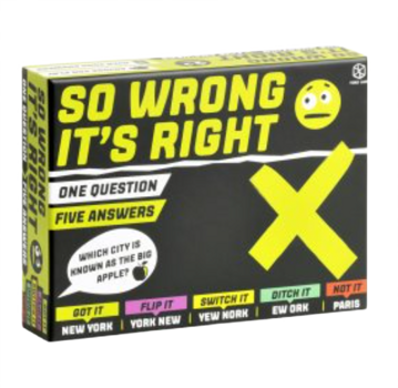 So Wrong It's Right ***DAMAGED ITEM***