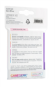 Gamegenic Prime Japanese Sized Sleeves Purple (60ct) - Image 2