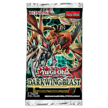 Yu-Gi-Oh! Sealed Booster PACK Darkwing Blast (1st Edition)