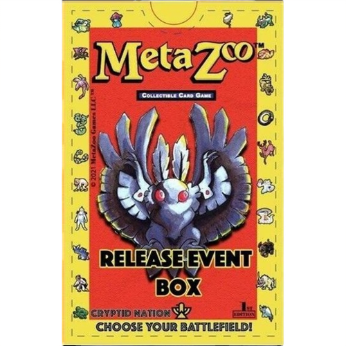 MetaZoo: Cryptid Nation 2nd Edition Release Event box MetaZoo: Cryptid Nation 2nd Edition Release Event box