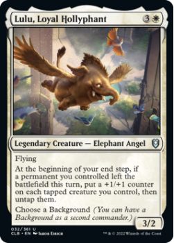 Lulu, Loyal Hollyphant : 032/361 COMMANDER LEGENDS: BATTLE FOR BALDUR'S GATE - Magic the Gathering Single Card