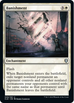 Banishment : 008/361 COMMANDER LEGENDS: BATTLE FOR BALDUR'S GATE - Magic the Gathering Single Card