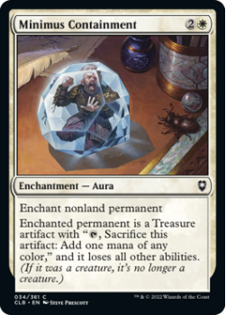 Minimus Containment : 034/361 COMMANDER LEGENDS: BATTLE FOR BALDUR'S GATE - Magic the Gathering Single Card