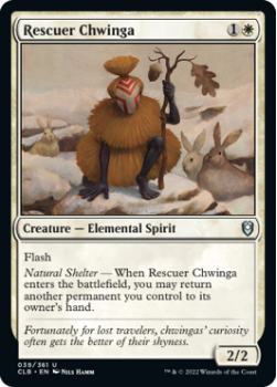 Rescuer Chwinga : 039/361 COMMANDER LEGENDS: BATTLE FOR BALDUR'S GATE - Magic the Gathering Single Card