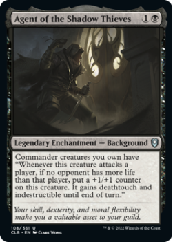 Agent of the Shadow Thieves : 108/361 COMMANDER LEGENDS: BATTLE FOR BALDUR'S GATE - Magic the Gathering Single Card