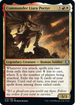 Commander Liara Portyr : 270/361 COMMANDER LEGENDS: BATTLE FOR BALDUR'S GATE - Magic the Gathering Single Card