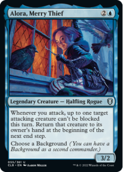 Alora, Merry Thief : 055/361 COMMANDER LEGENDS: BATTLE FOR BALDUR'S GATE - Magic the Gathering Single Card