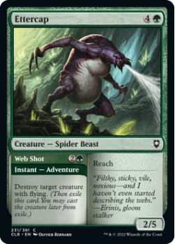 Ettercap : 231/361 COMMANDER LEGENDS: BATTLE FOR BALDUR'S GATE - Magic the Gathering Single Card