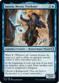 Imoen, Mystic Trickster : 077/361 COMMANDER LEGENDS: BATTLE FOR BALDUR'S GATE - Magic the Gathering Single Card
