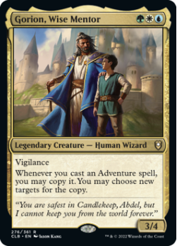 Gorion, Wise Mentor : 276/361 COMMANDER LEGENDS: BATTLE FOR BALDUR'S GATE - Magic the Gathering Single Card