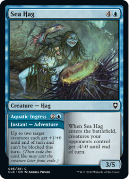 Sea Hag : 095/361 COMMANDER LEGENDS: BATTLE FOR BALDUR'S GATE - Magic the Gathering Single Card