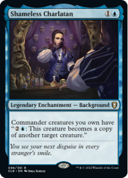 Shameless Charlatan : 096/361 COMMANDER LEGENDS: BATTLE FOR BALDUR'S GATE - Magic the Gathering Single Card