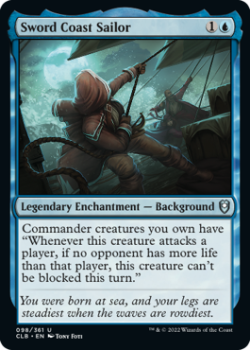 Sword Coast Sailor : 098/361 COMMANDER LEGENDS: BATTLE FOR BALDUR'S GATE - Magic the Gathering Single Card