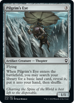 Pilgrim's Eye : 333/361 COMMANDER LEGENDS: BATTLE FOR BALDUR'S GATE - Magic the Gathering Single Card