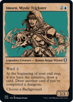 Imoen, Mystic Trickster (SHOWCASE) : 385 COMMANDER LEGENDS: BATTLE FOR BALDUR'S GATE - Magic the Gathering Single Card