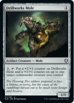Drillworks Mole : 311/361 COMMANDER LEGENDS: BATTLE FOR BALDUR'S GATE - Magic the Gathering Single Card